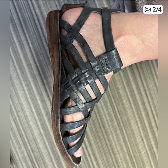 NEW 37 AS98 RALSTON FLAT SANDAL IN SMOKE 🤩 - Picture 2 of 3